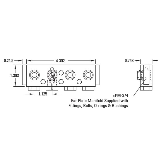 MUD 4COUPLER UNIVERSAL MANIFO SET OF (2) DME eSTORE