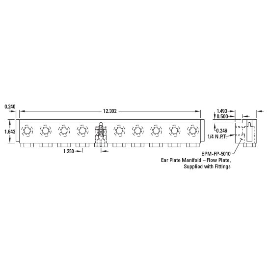 MUD 10COUPLER STANDARD MANIFO SET OF (2) DME eSTORE
